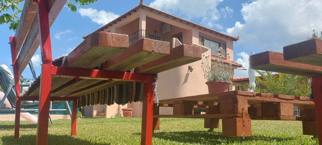 Villa Vista Mare Nea Iraklia Exterior foto